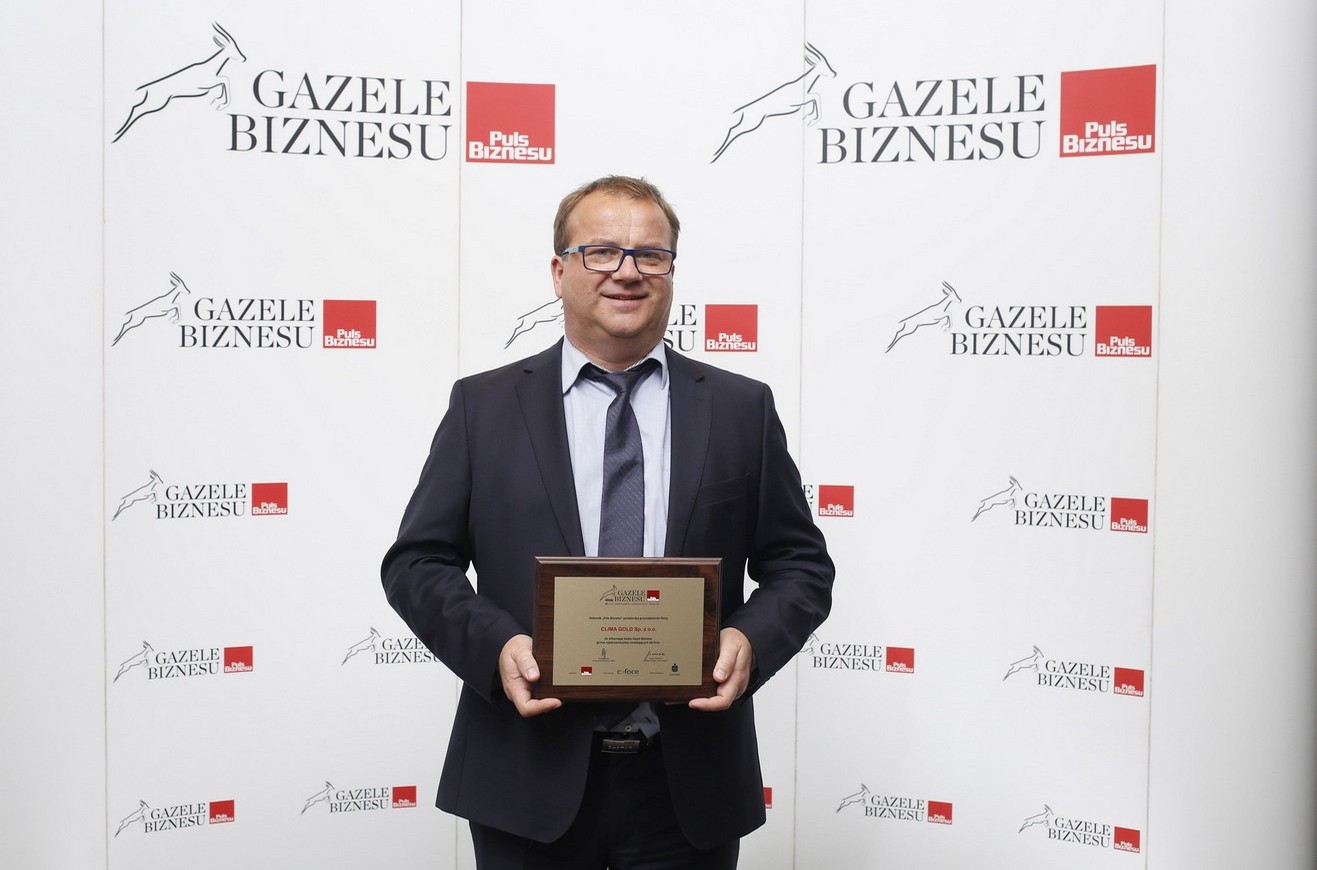 Gazele Biznesu 2016 rozdane. Nagroda dla Clima Gold!