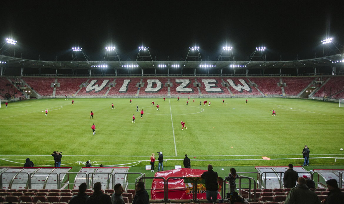 32 centrale Clima Gold na nowym stadionie klubu Widzew Łódź